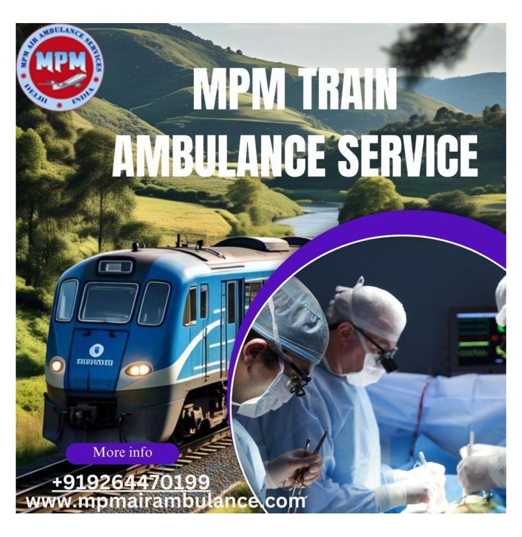 In Kolkata, the MPM Train Ambulance Service offers a life-saving service