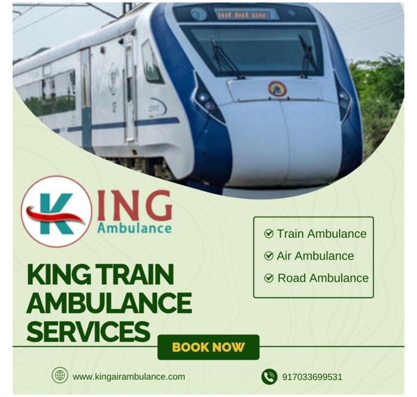 Trust King Train Ambulance Services in Chennai for safe medical transportation