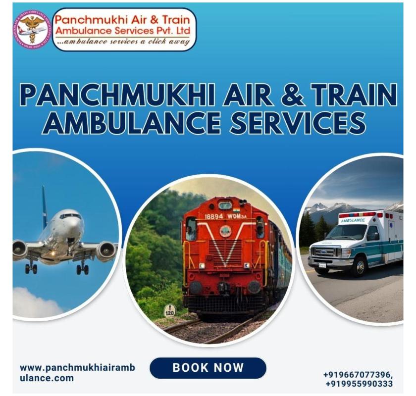 You can schedule a Panchmukhi Train Ambulance Service in Nagpur at any time