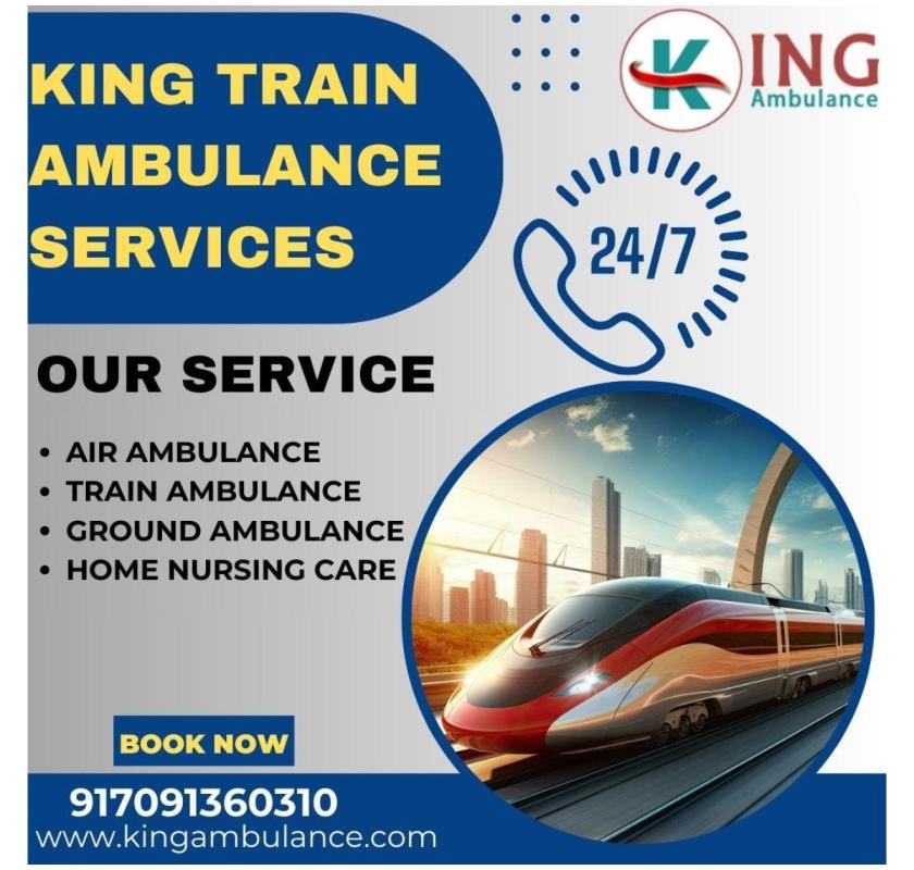 King Train Ambulance in Raipur can help you in case of any medical emergency