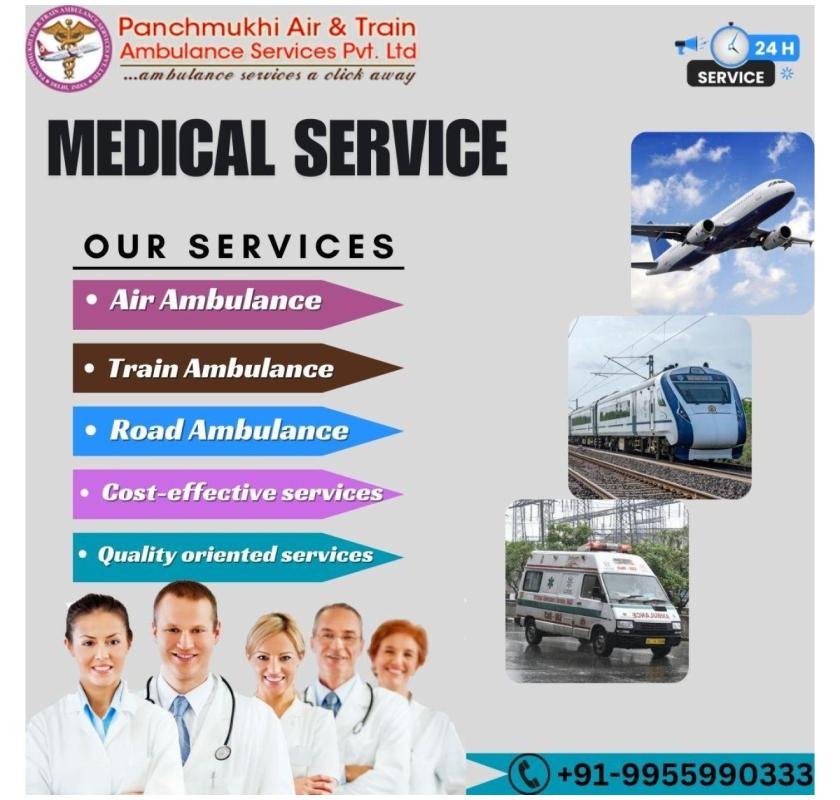 Panchmukhi Train Ambulance Services in Bangalore That Care on Every Track