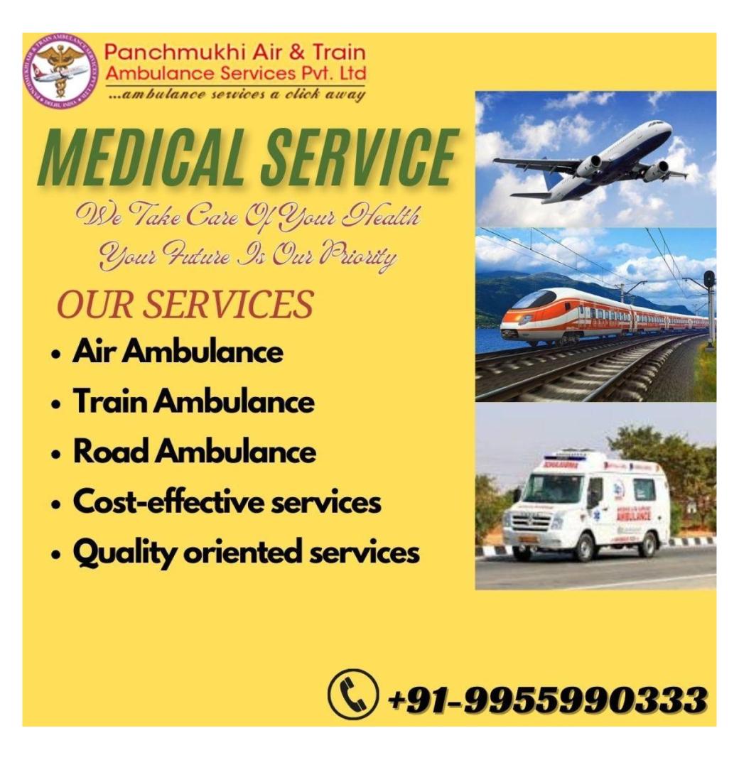 In the event of an emergency, contact Panchmukhi Train Ambulance Services in Thiruvananthapuram 
