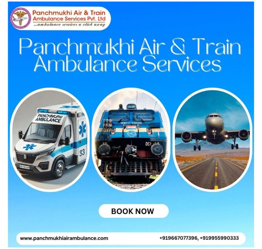 Avail the reliable services of Panchmukhi Train Ambulance in Pune