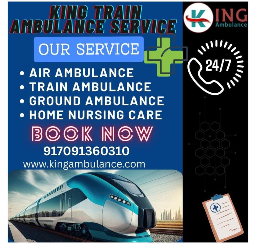 Top grade patient transfer in Mumbai managed by King Train Ambulance