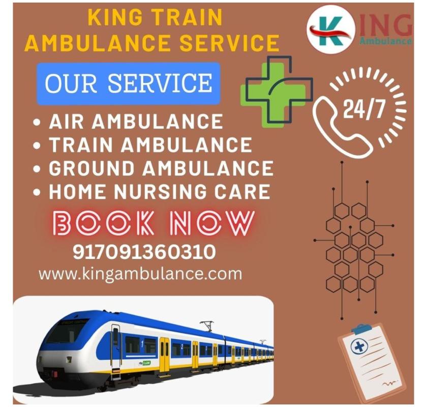 Get help in case of an emergency from King Train Ambulance Services in Dibrugarh