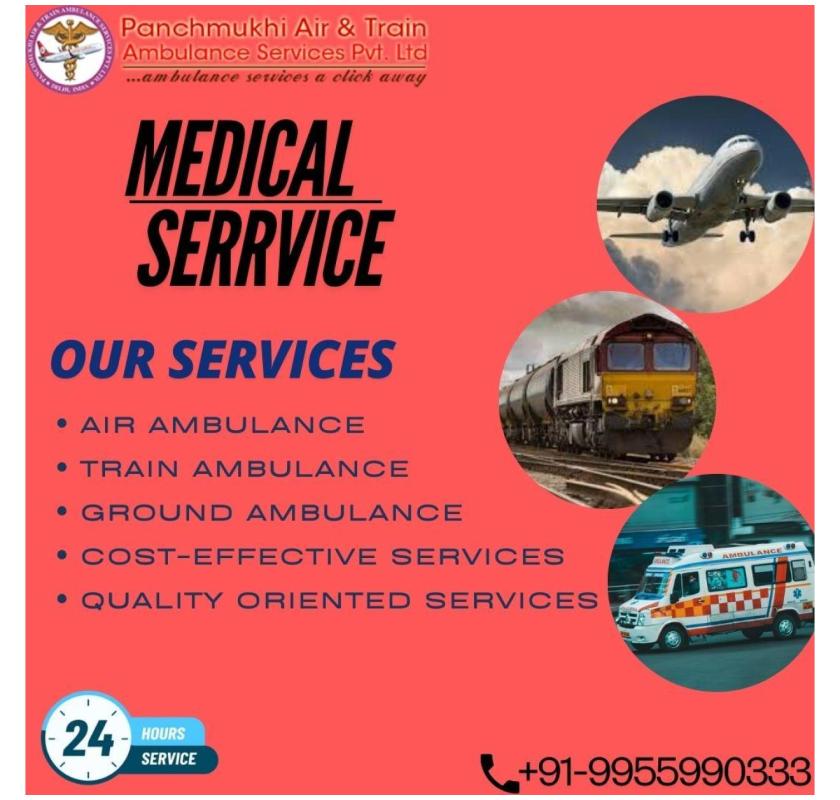Choose Panchmukhi Train Ambulance Services in Chennai 