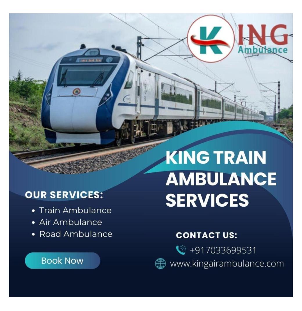 King Train Ambulance in Kolkata Makes Coordination with Hospitals