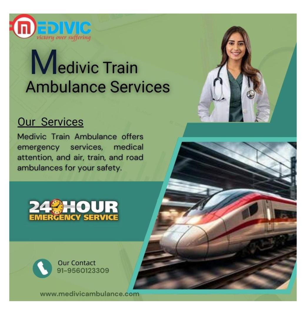 Medivic Train Ambulance in Guwahati is assembled simply, reaching even the farthest places