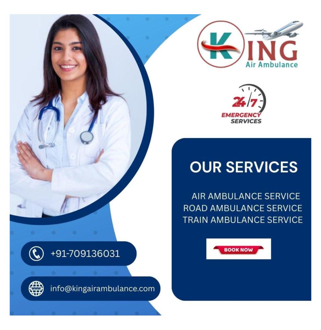 King provides a dedicated medical area inside the train ambulance in Allahabad