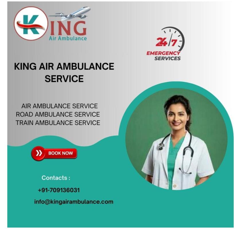 King Train Ambulance Services in Varanasi Provide Comfortable and Expert Care