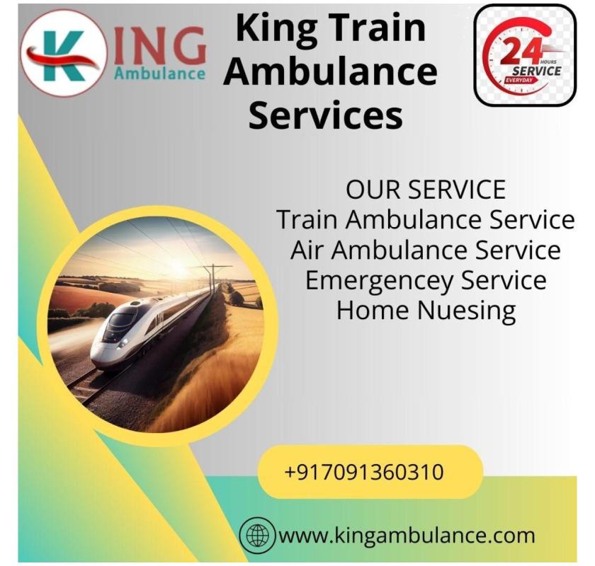  King Train Ambulance Has All the ICU Services Ready in Raipur for Safe Journeys