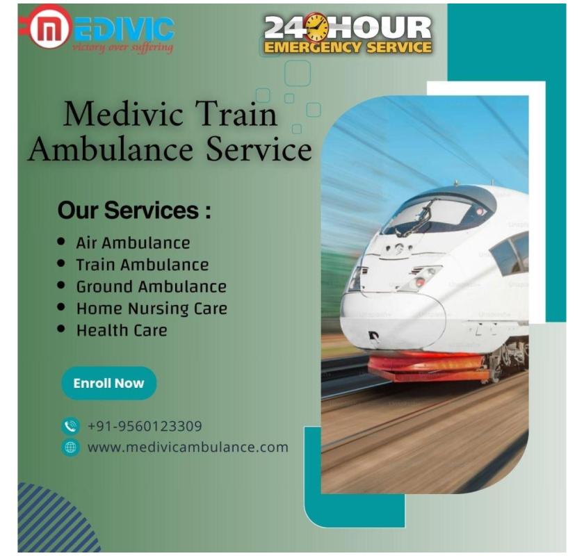 Medivic Train Ambulance Places a Dedicated Team to Handle Patients in Patna