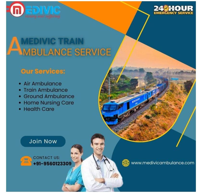 Highest Intensity of Transfer is done by Medivic Train Ambulance in Kolkata