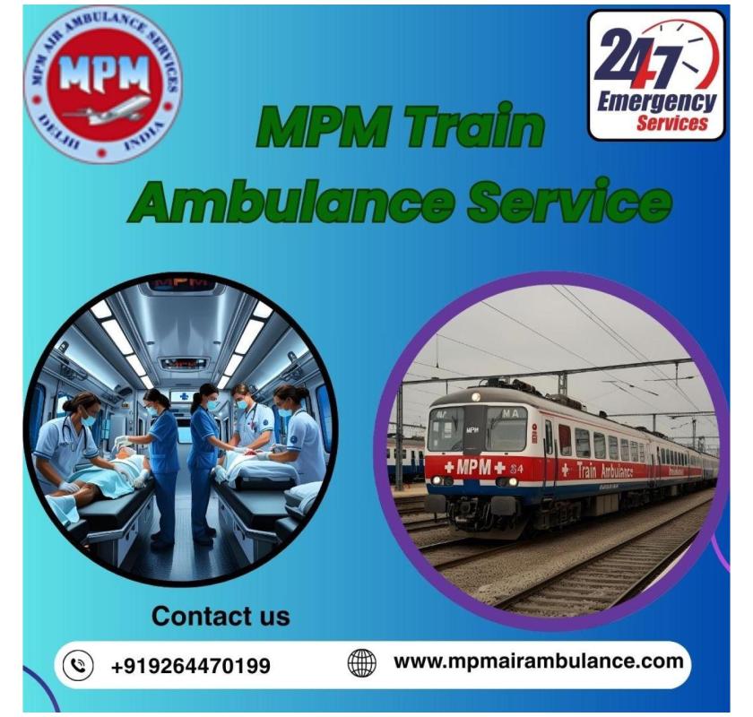 MPM Train Ambulance shifted to Allahabad with the skilled medical team