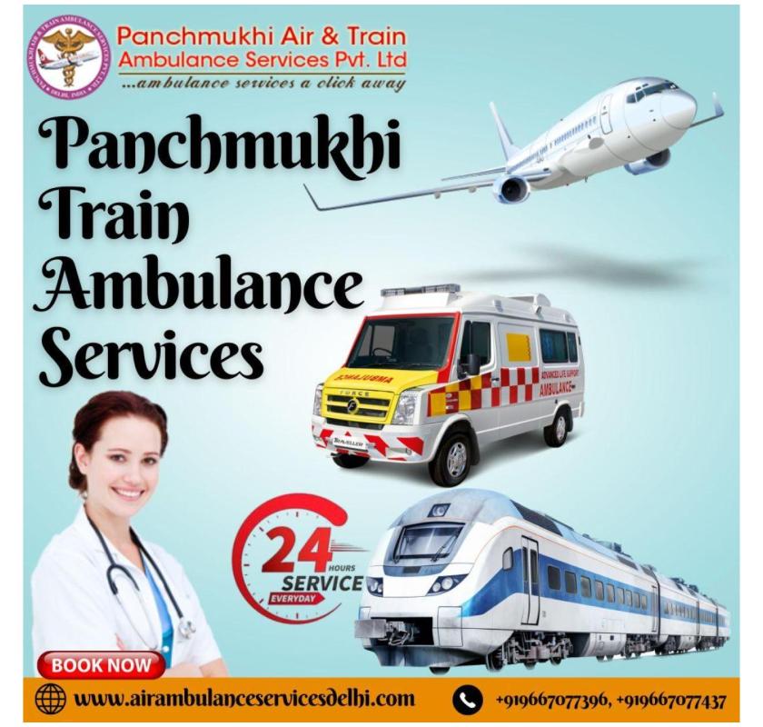 Panchmukhi Train Ambulance in Ranchi Performs Efficient Medical Transport