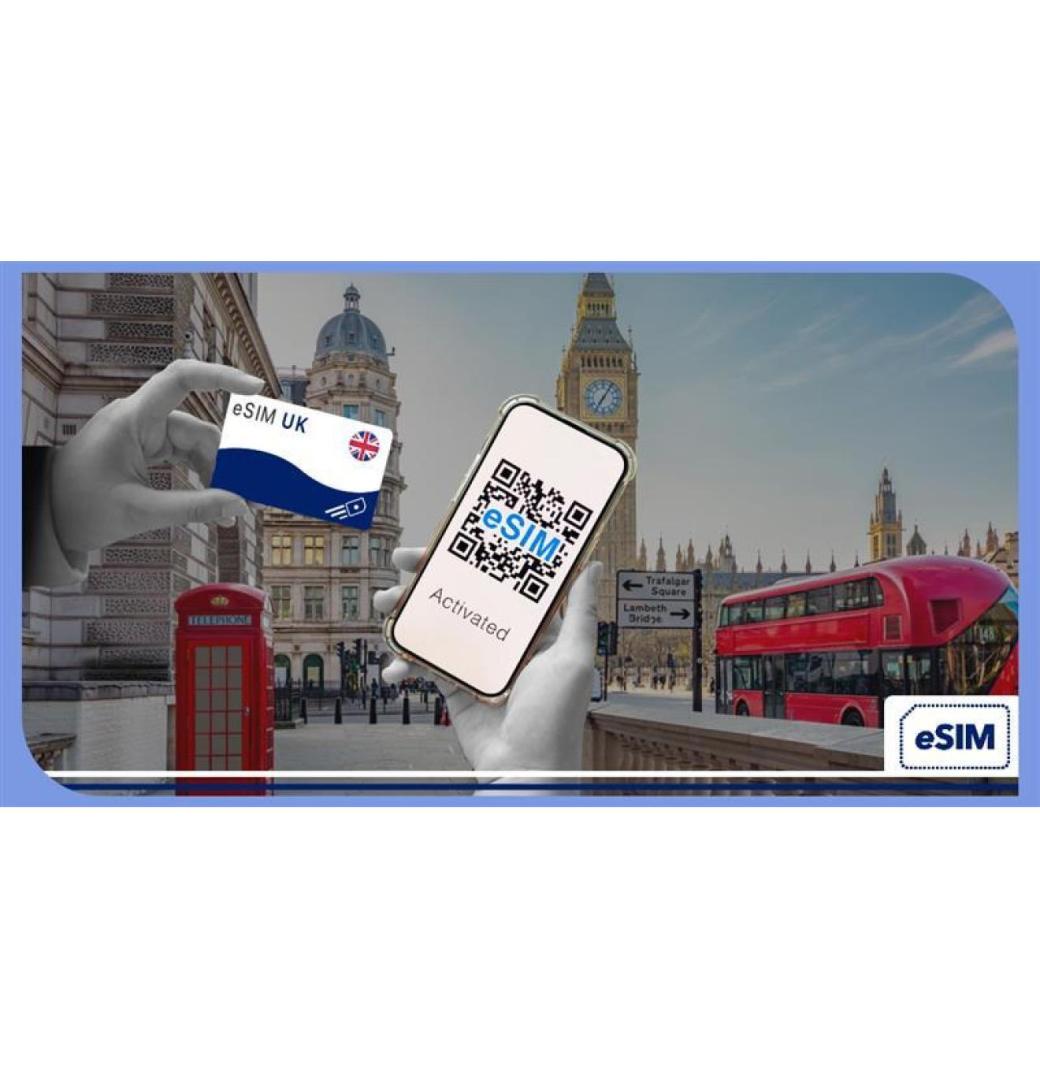 Cheap eSIM UK - Instant activation with eSIMCards