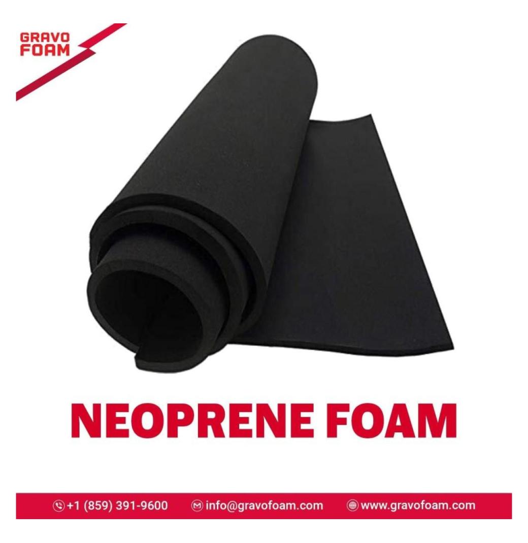 Online Buy Neoprene Foam in USA | Gravofoam