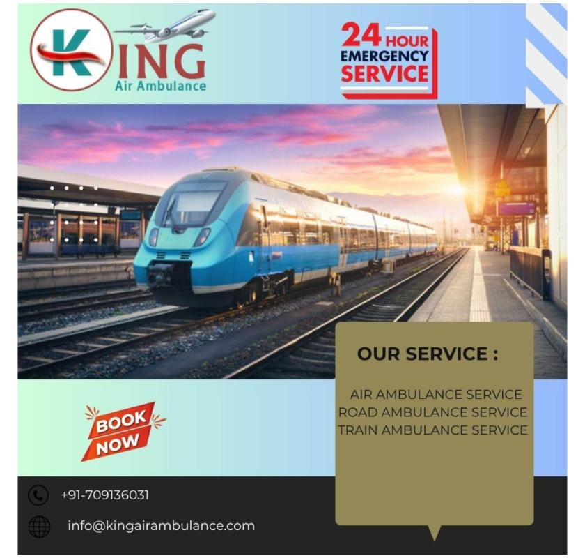 Gets service at a reasonable price in Allahabad using King Train Ambulance Service 
