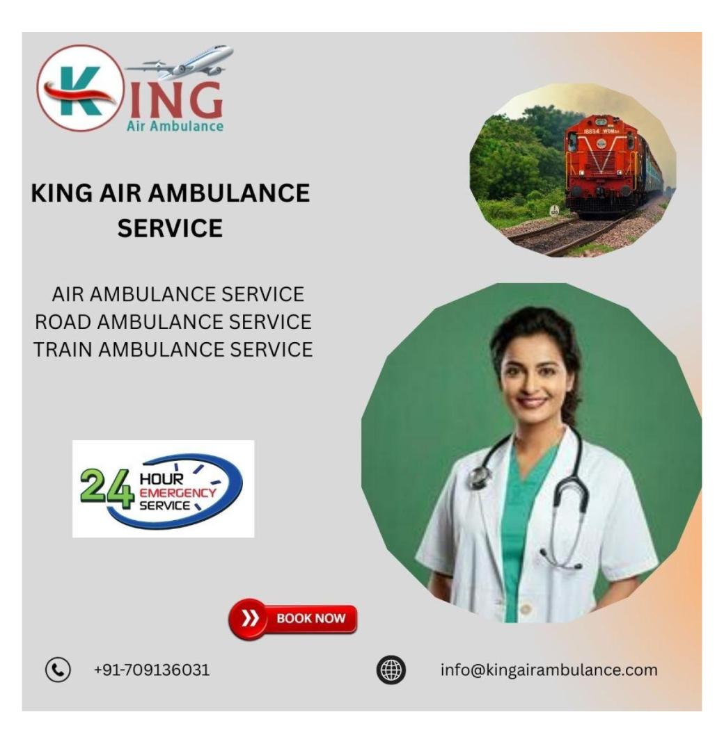 Select King Train Ambulance Services in Nagpur for 24-hour emergency service