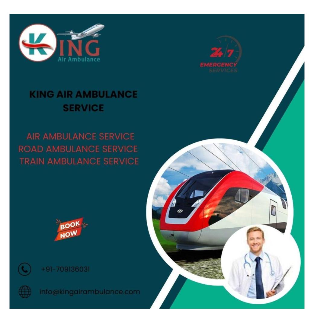 Travelling for treatment made easy with king train ambulance service in Allahabad