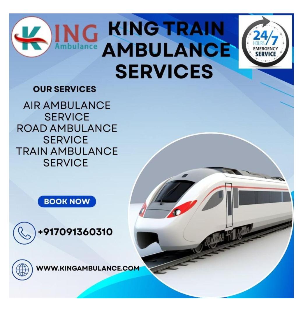  King Train Ambulance to Keep Patient Stable during Transfer in Allahabad