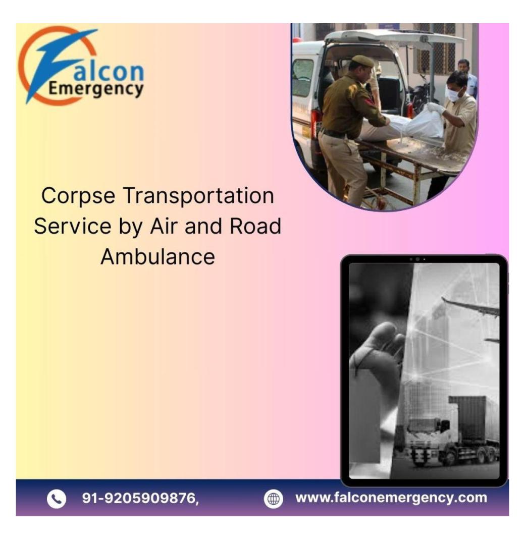 Vedanta is Present When All Else Fails in Chennai in a Dead Body Ambulance 