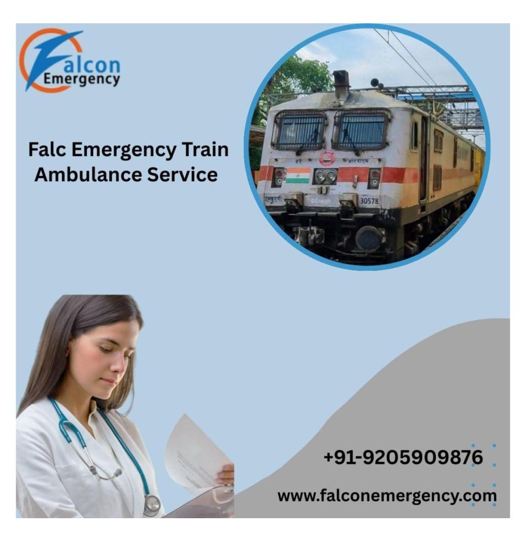 FALC Emergency Ensures Every Medical Need is Looked after in Raipur inside a Train Ambulance