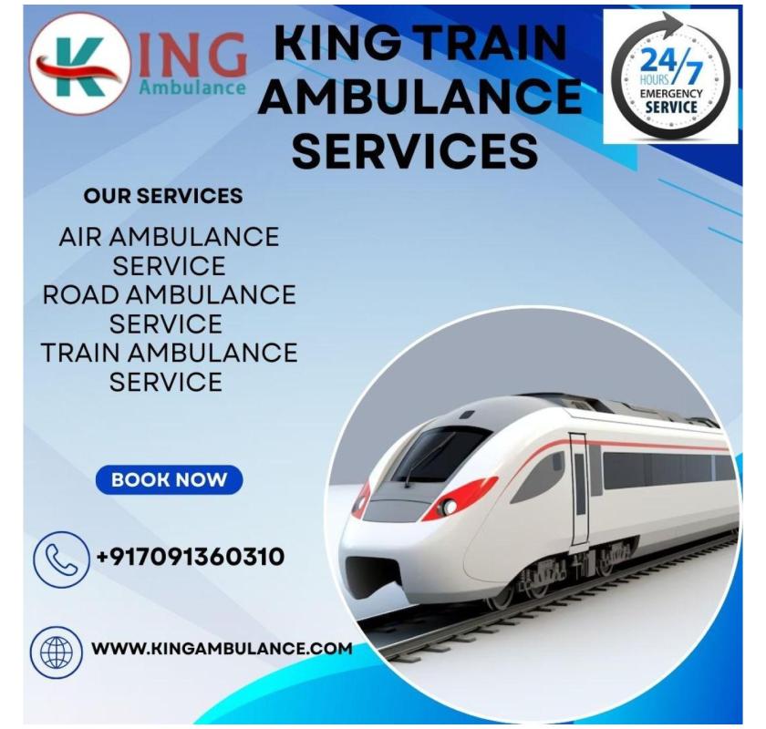  King Train Ambulance in Allahabad Offers Easy Transfer to Patients