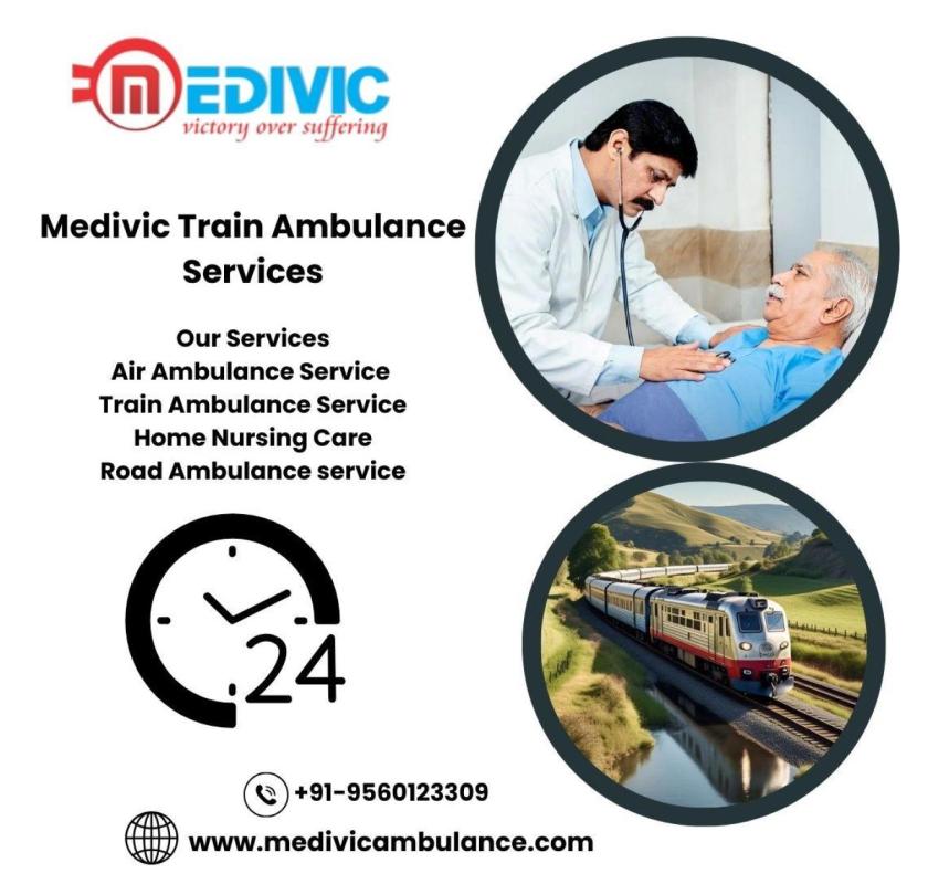   Medivic has Years of Experience in Controlling Logistics in Nagpur in a Train Ambulance