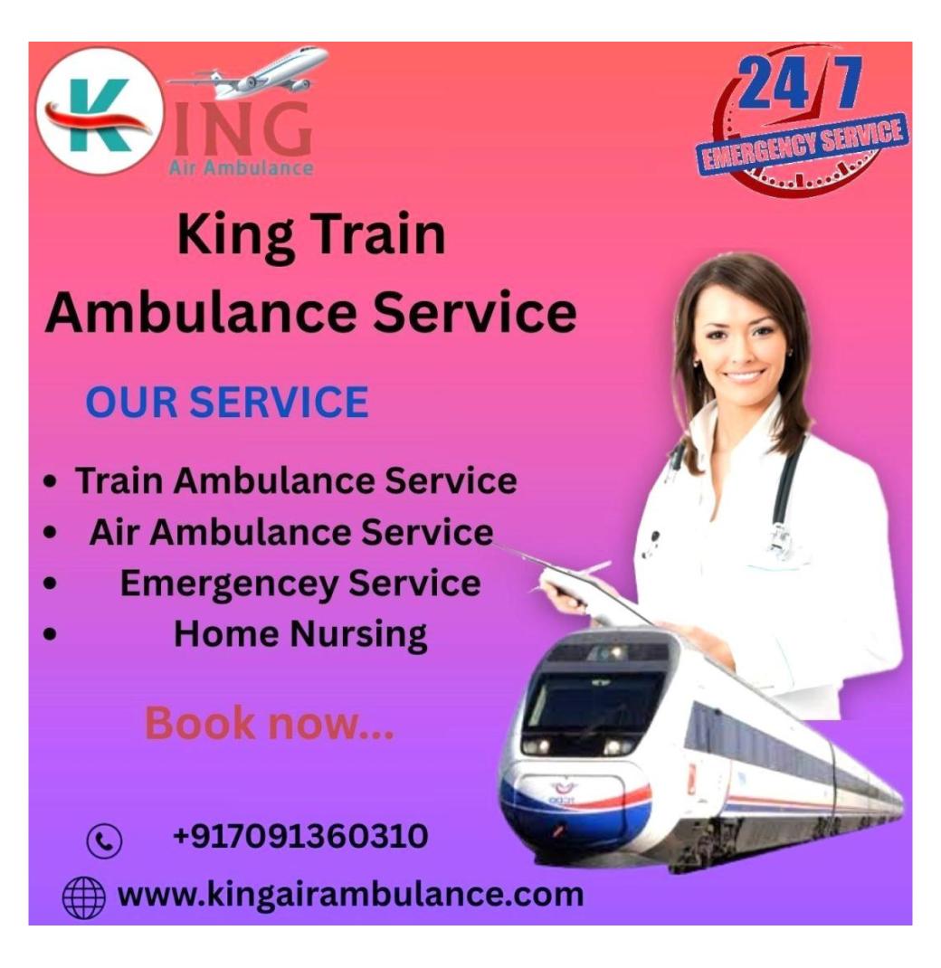 King Train Ambulance service in Nagpur available 24 hours for our patients
