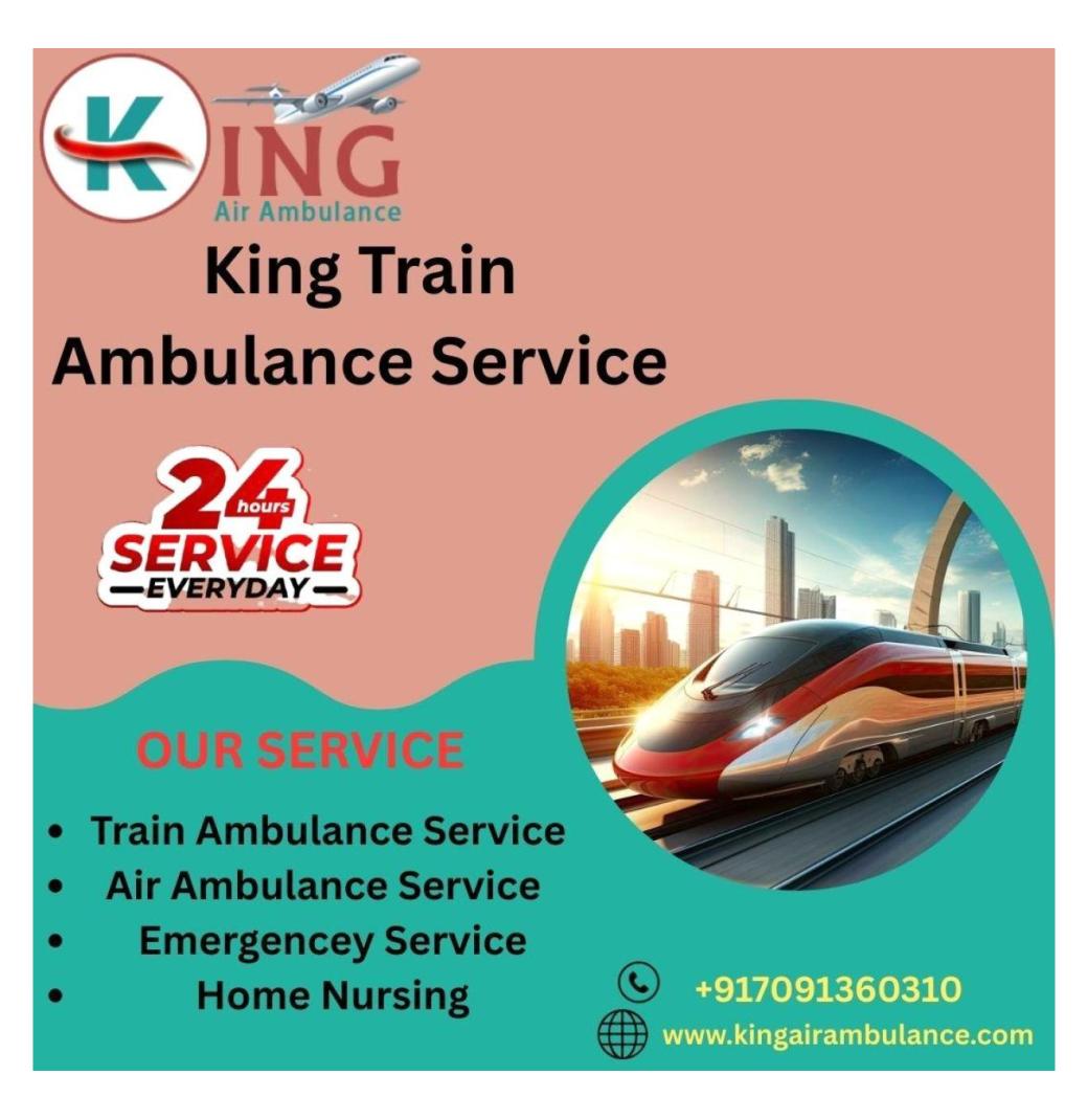  Use King Train Ambulance Service in Jabalpur for better relief