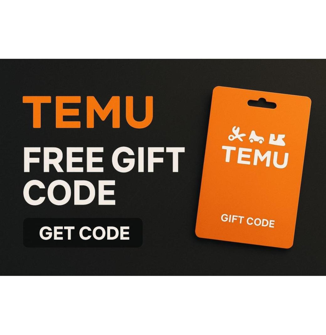 Temu free gift code