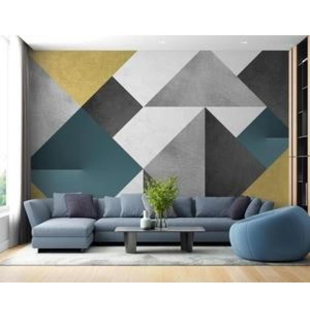 Modern Geometric Wallpaper Masterpieces by Giffywalls