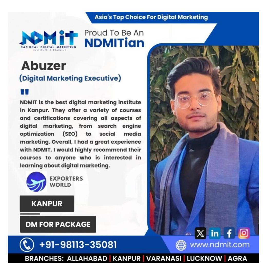 Boost Your Career with the Best Digital Marketing Course in Kanpur  - 2/2