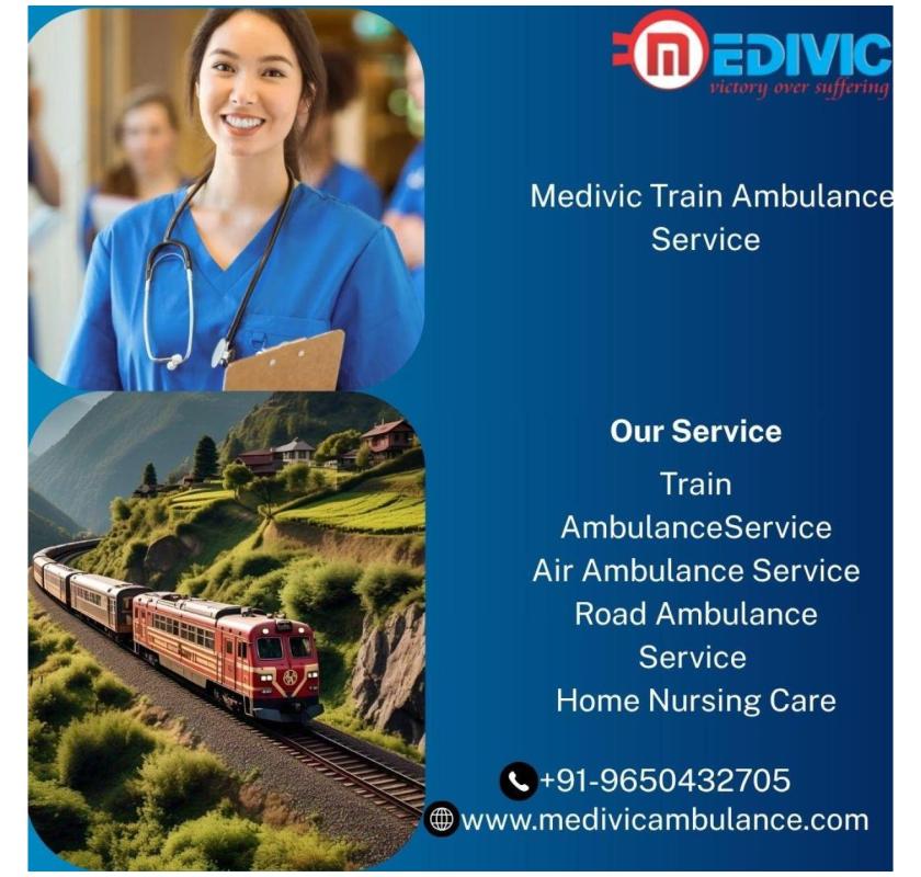 Medivic Endures the Convoluted Parts by Itself in Raipur in its Train Ambulance