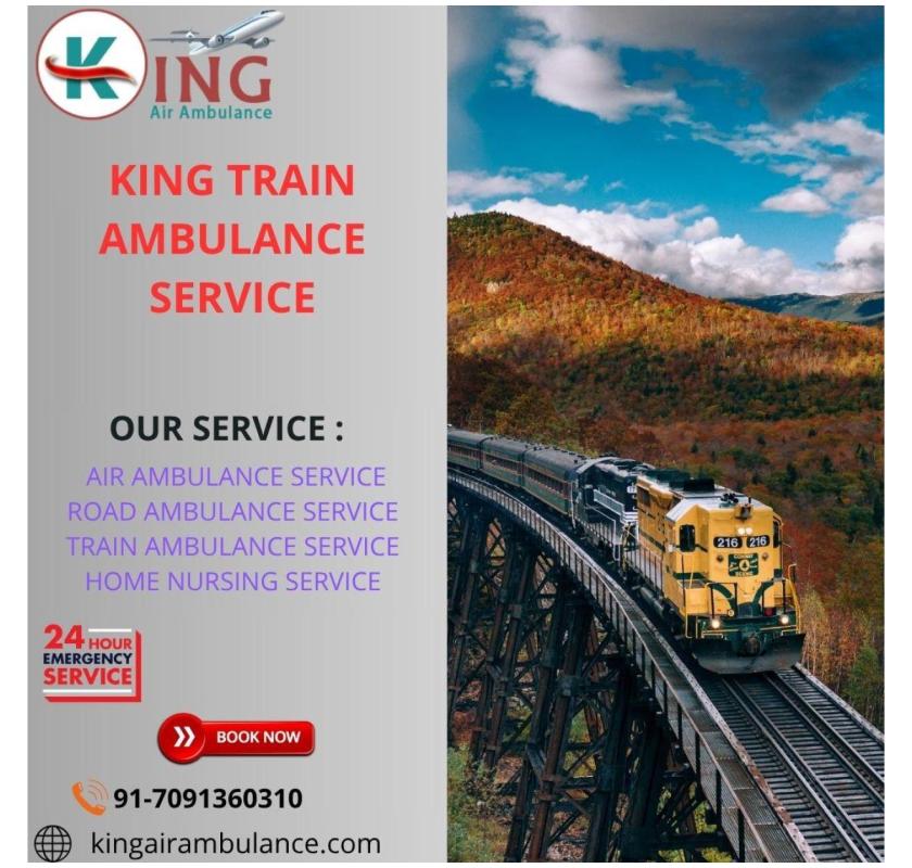 King Offers Calm Transit during Uncertain Times in Nagpur in its Train Ambulance