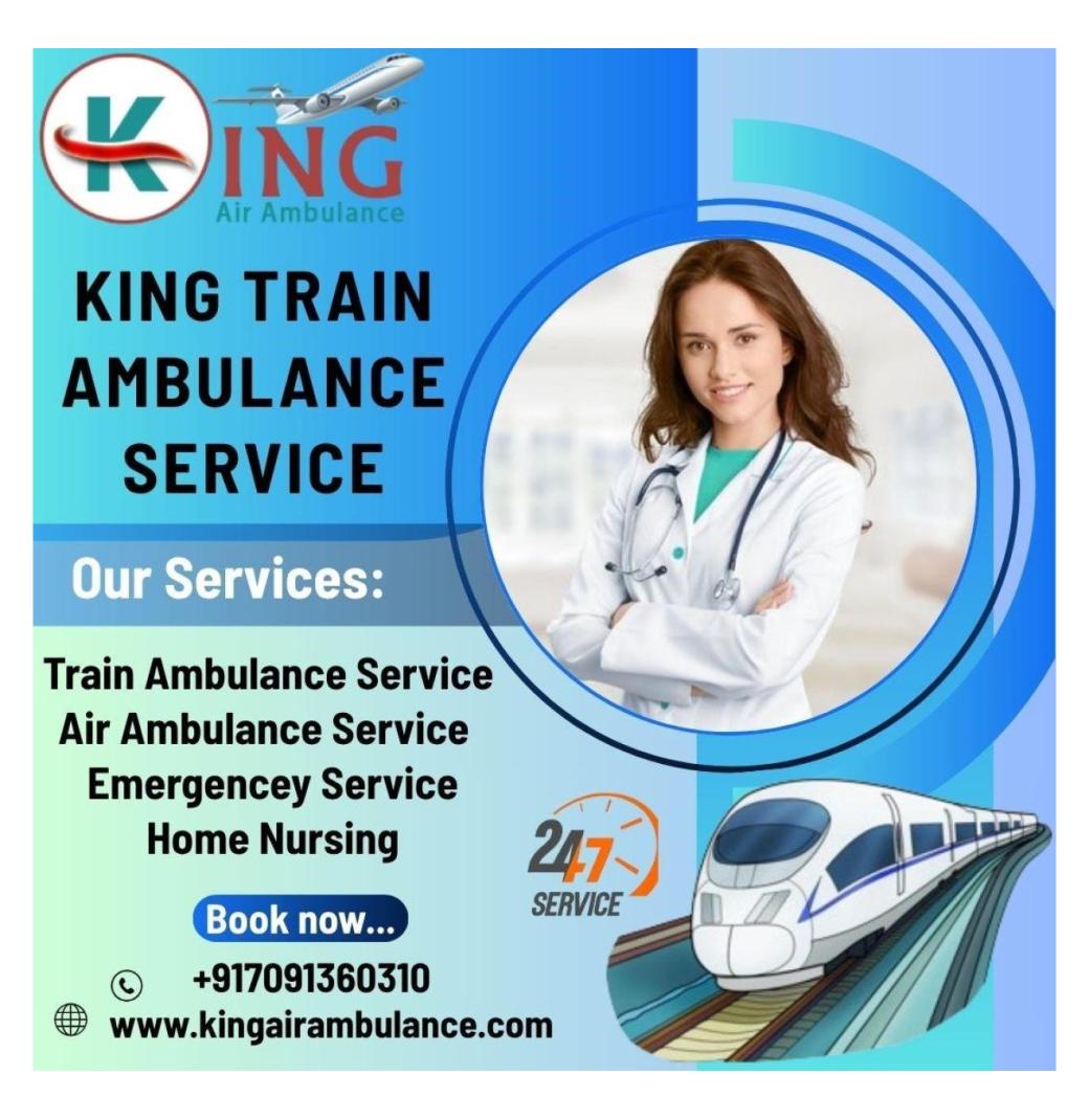  King Offer’s shipment toward Better Conditions in Jabalpur in a Train Ambulance