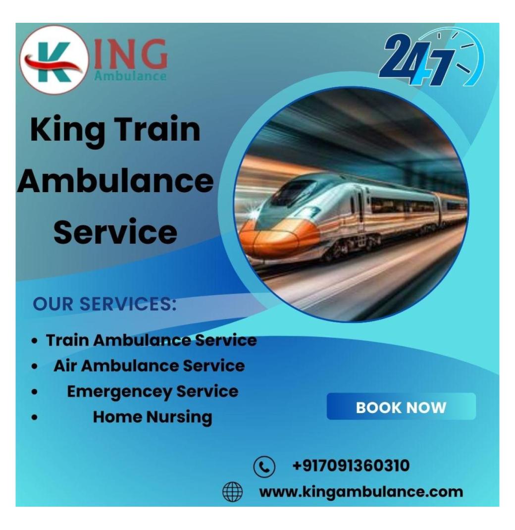 King Offers Watched Transit for Patients in Chennai in a Train Ambulance