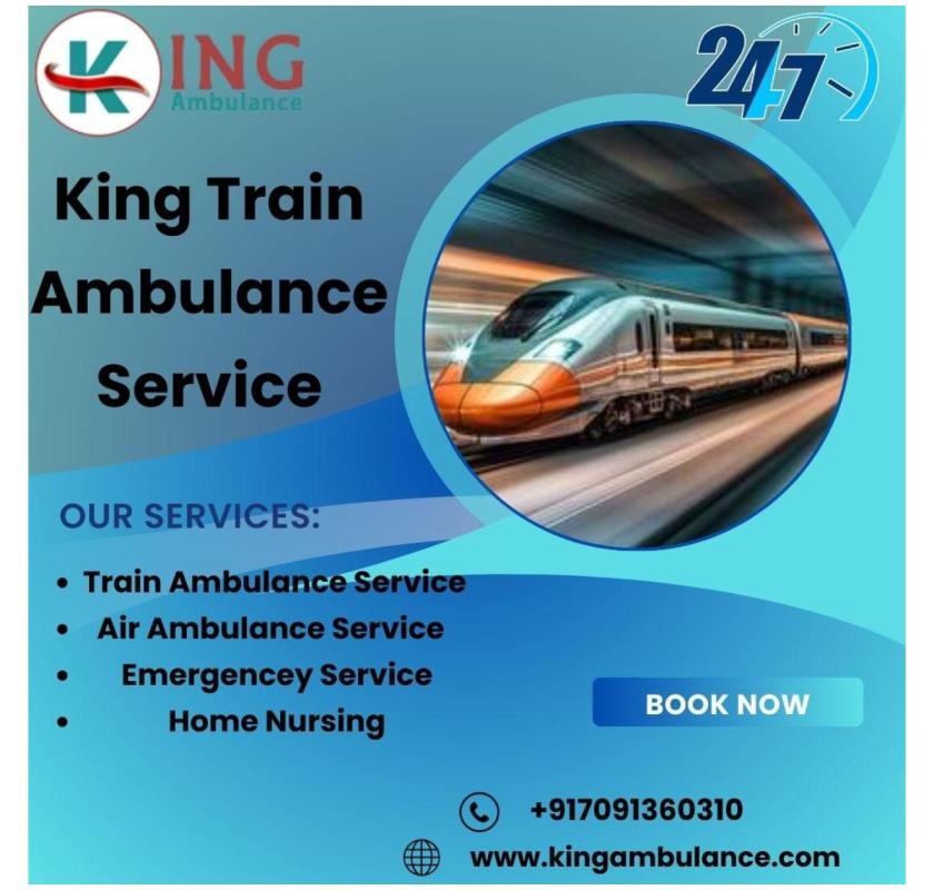 King Offers Watched Transit for Patients in Chennai in a Train Ambulance