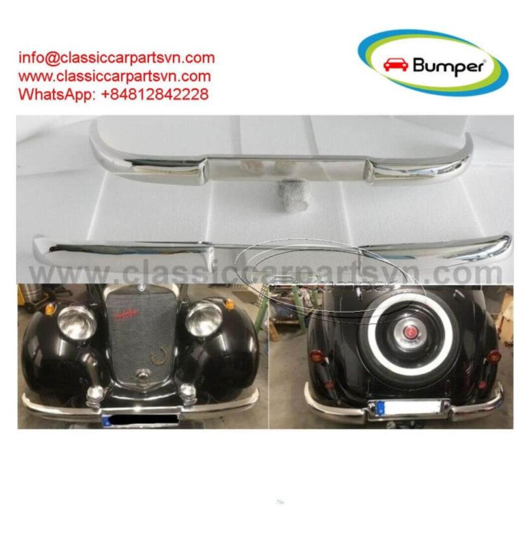 Mercedes W136 170Vb (1952-1953) bumpers - 1/3