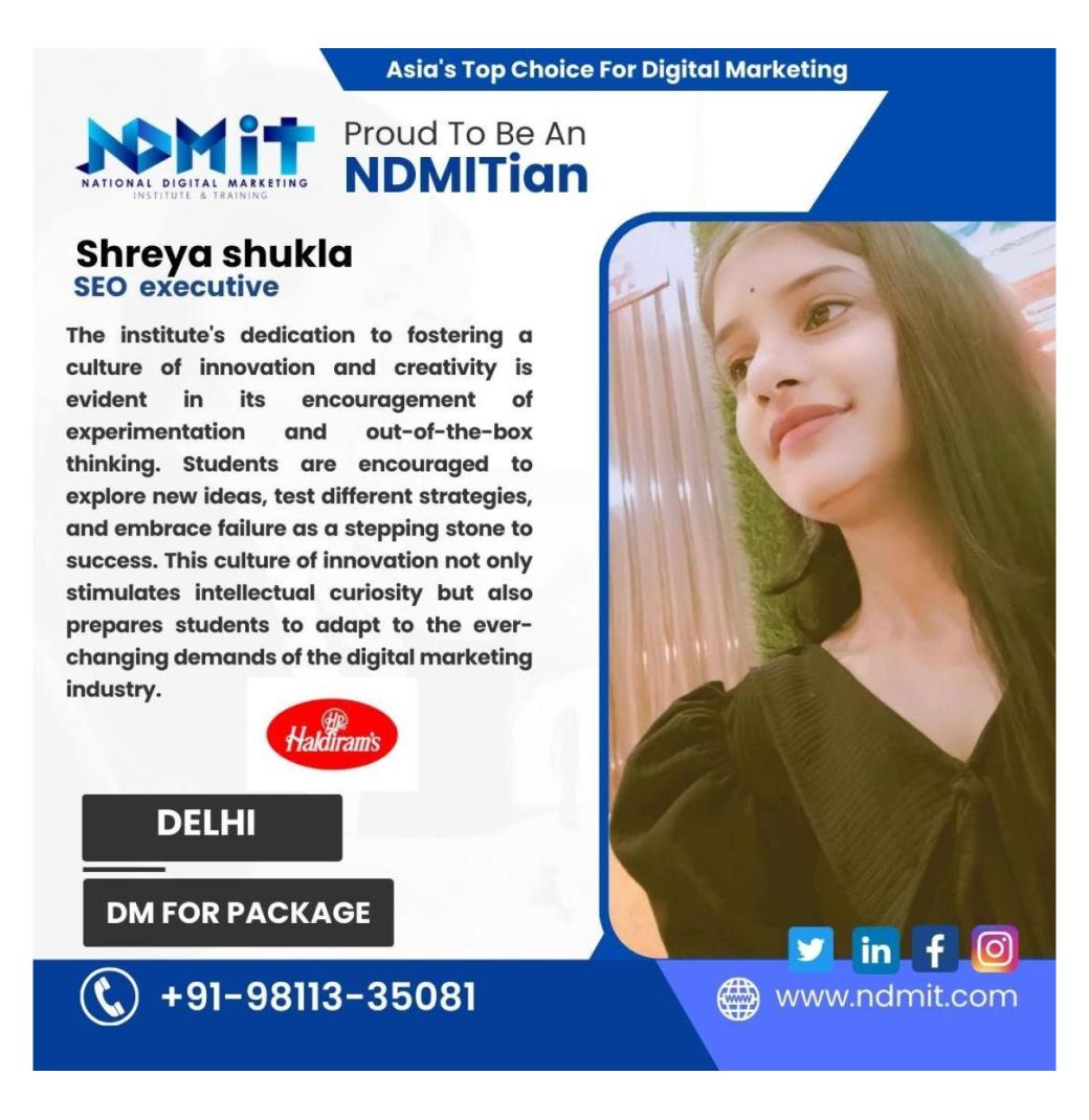 Become a Digital Marketing Pro! Join the Top Online Course in South Delhi – NDMIT - 2/2