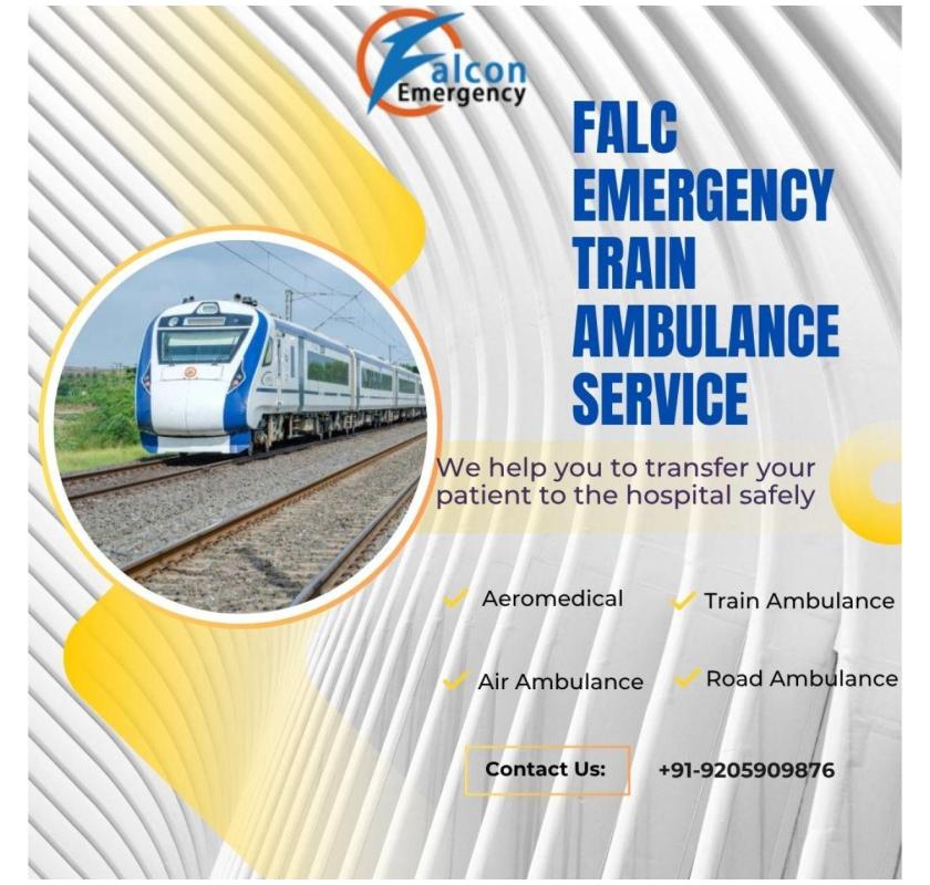 FALC Emergency Never Disconnect Halfway Through Transit in Mumbai in its Train Ambulance
