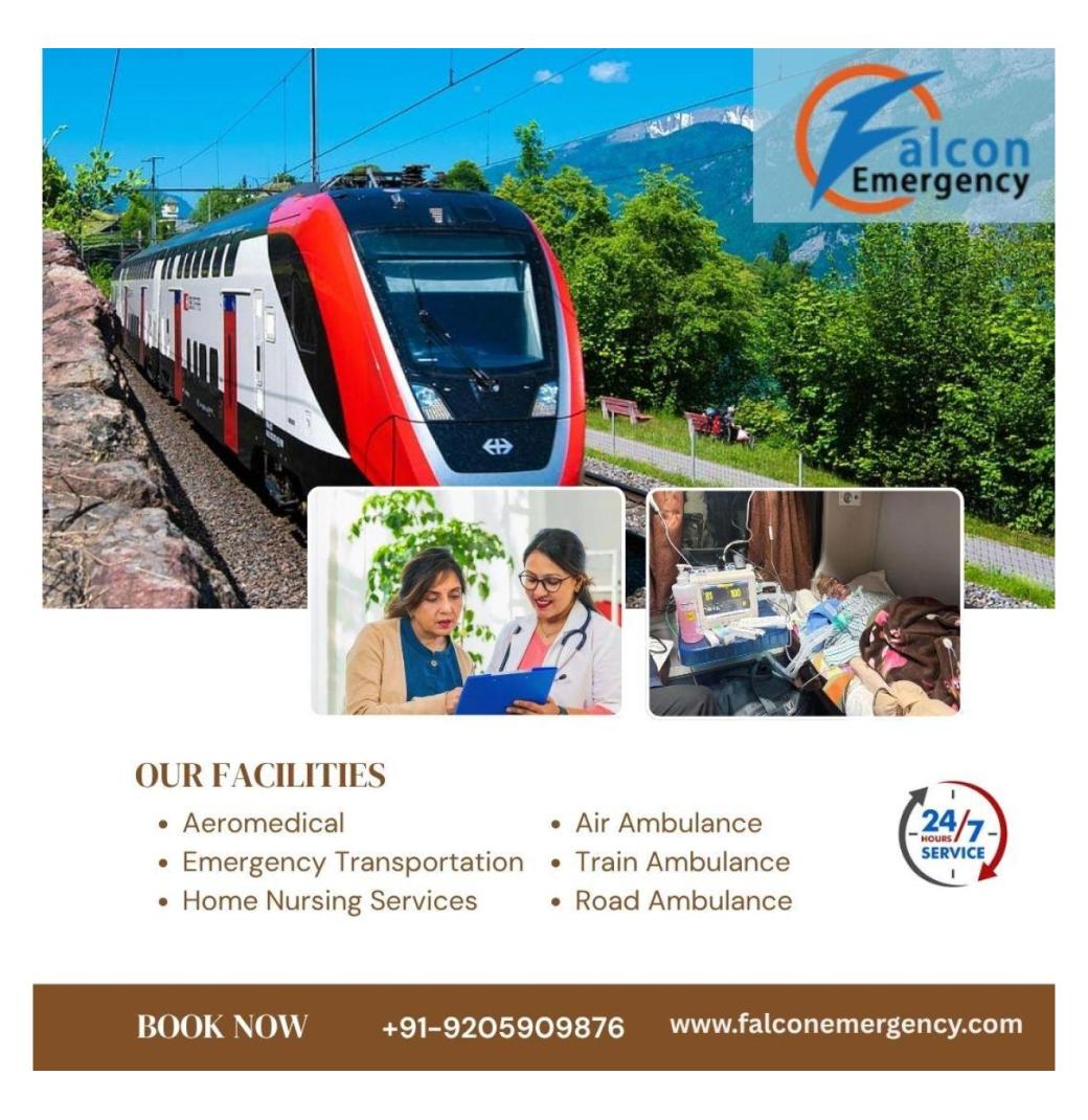 FALC Emergency Doesn’t Waste Time Repeating Steps in Ranchi with its Train Ambulance