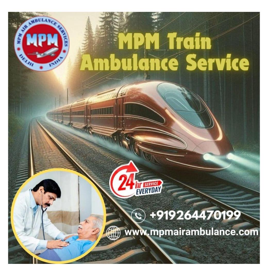MPM Advanced Transit Allahabad provides a medical facility in its train ambulance with easy steps