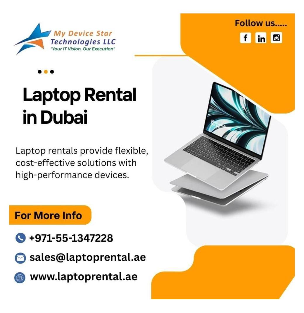 Which Brand Do You Prefer for Laptop Rental Dubai?