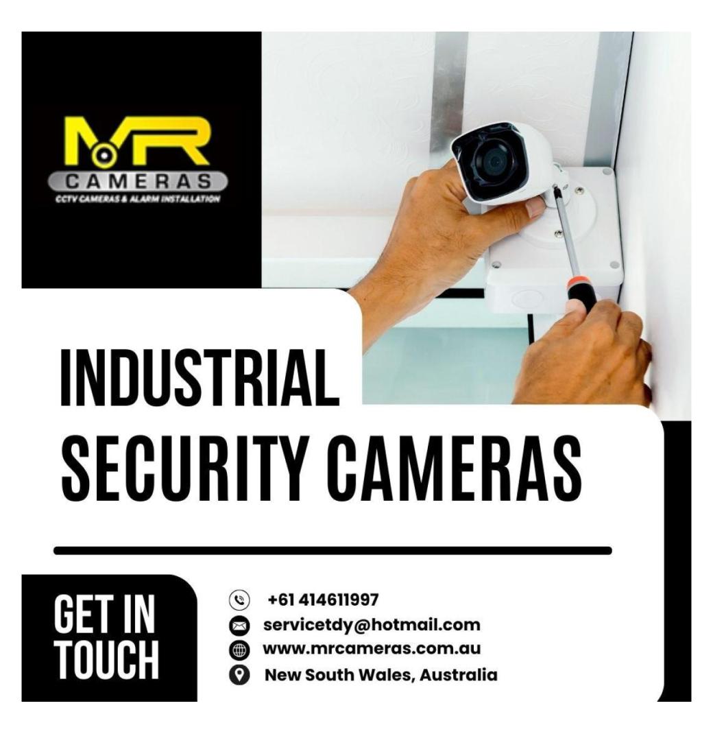 Reliable Industrial Security Systems to Protect Your Industrial Place