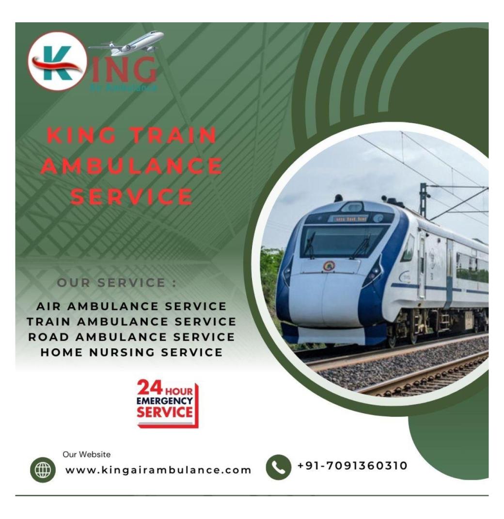  Hire King, a Peak- Class Train Ambulance from Nagpur with CCU Setup