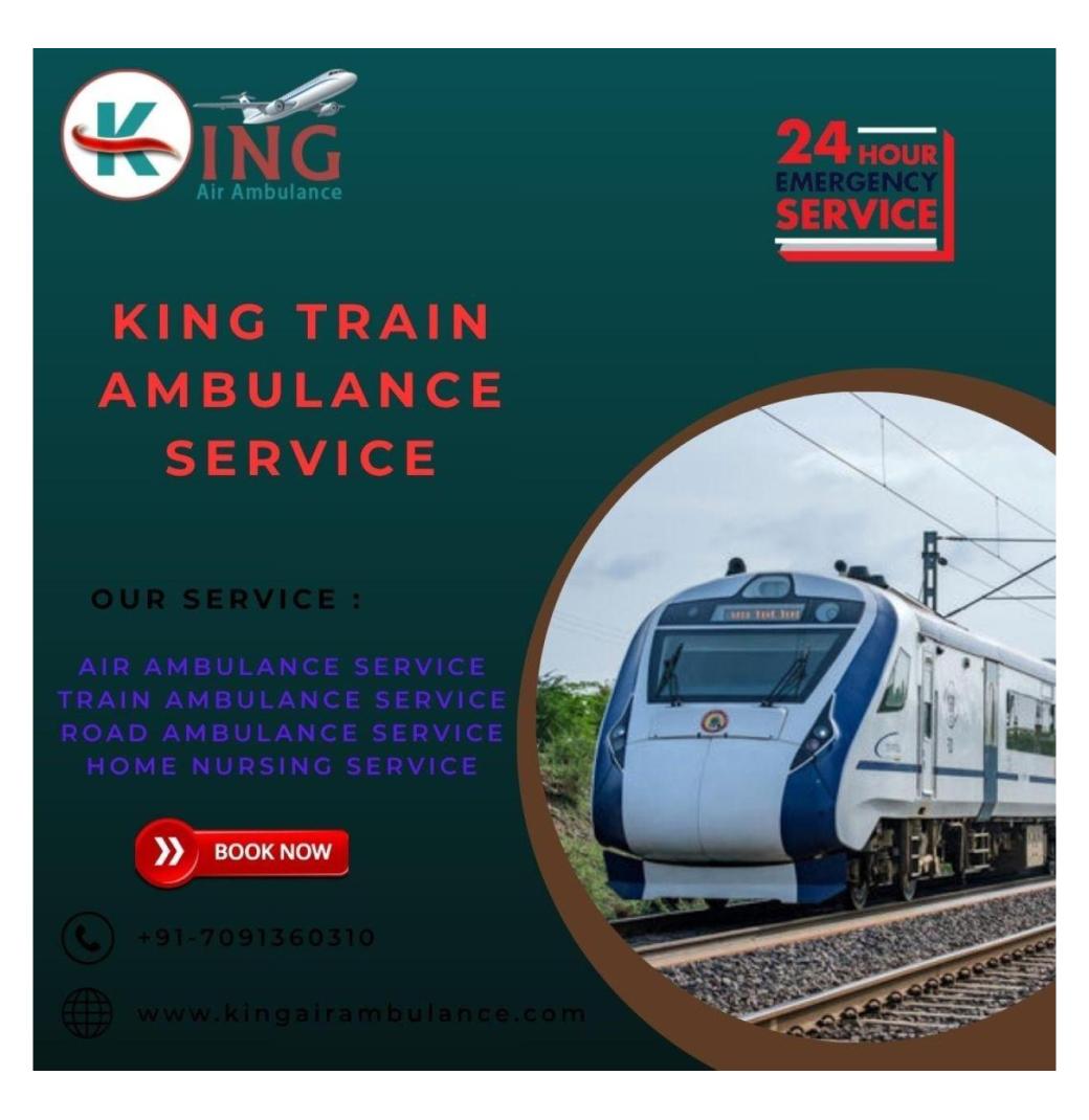 Use King, a Top-Level Train Ambulance from Indore with Medical Features at a Nominal Fare