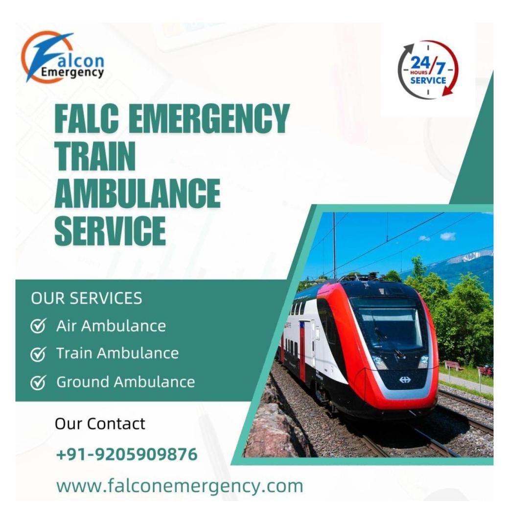 FALC Emergency Ensures They Take All the Required Transit Stepsin Kolkata in a Train Ambulance