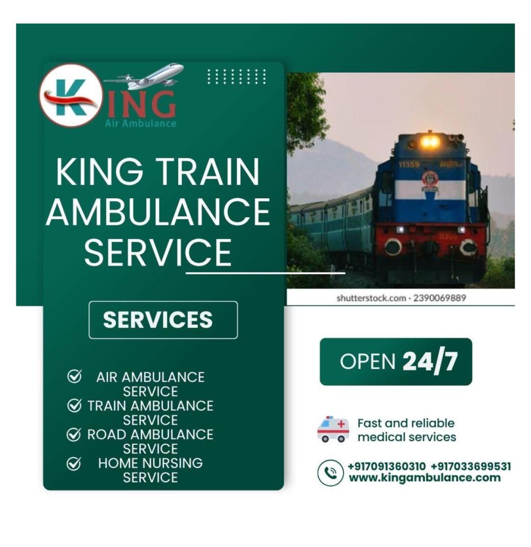  Book King Train Ambulance in Nagpur to safest Transfer your sick Case